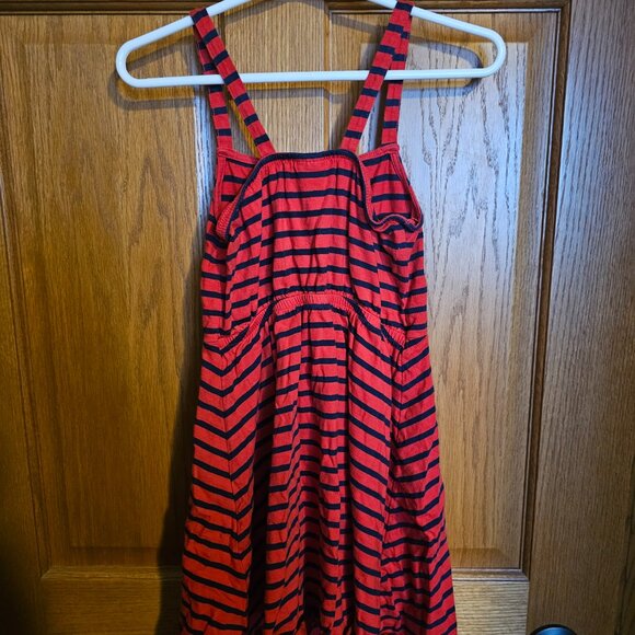 Gymboree, Girl’s Striped Red & Blue Dress- size 8 - Picture 2 of 3